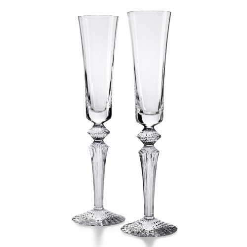 Set of champagne glasses Baccarat "MILLE NUITS FLUTISSIMO"