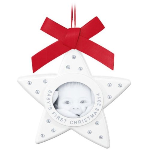 Frame Swarovski "Baby's first Christmas 2014"
