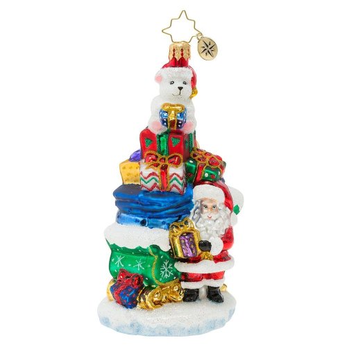 Christmas decorations Christopher Radko "Surprise At The Top!"