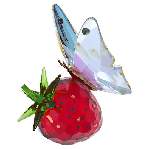 Фігурка Swarovski "Метелик на полуниці"